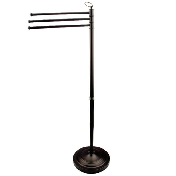 Kingston Brass Pedestal 3-Arm Bathroom Towel Rack
