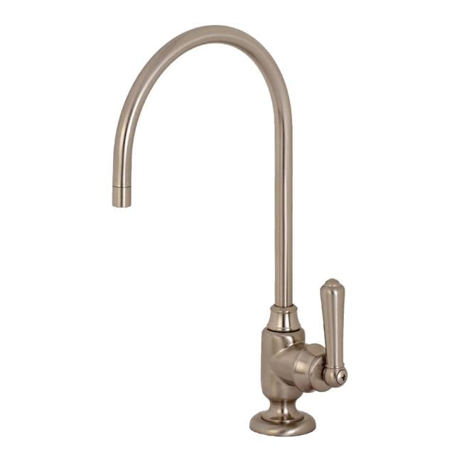Brushed Nickel Single-Handle Water Filtration Faucet