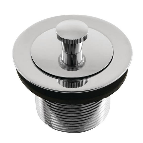 Kingston Brass DLL211 Trimscape Brass Lift & Turn Tub Drain, Polished Chrome