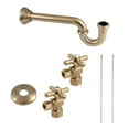 thumbnail image 1 of Kingston Brass  Trimscape Plumbing Supply Kit Combo Brushed Brass, 1 of 4