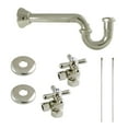 thumbnail image 1 of Kingston Brass  Trimscape Plumbing Supply Kit Combo Polished Nickel, 1 of 4