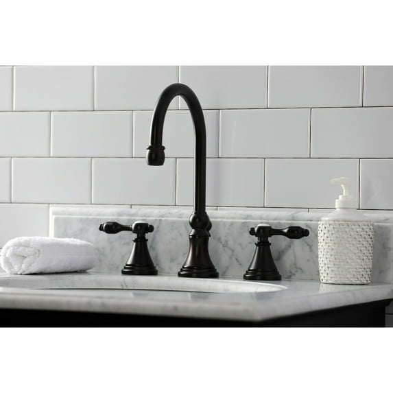 Kingston Brass Tudor 8 in. Widespread Bathroom Faucet Oil Rubbed Bronze Oil Rubbed