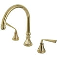 thumbnail image 1 of Kingston Brass  Two Handle Roman Tub Filler - Polished Brass, 1 of 1