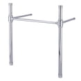 thumbnail image 1 of Kingston Brass VBH2619331 Brass Knurled Console Sink Legs in Polished Chrome, 1 of 4