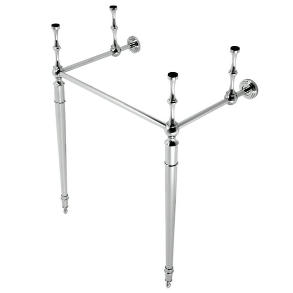 Fauceture VPB2215331 Brass Console Sink Legs, Polished Chrome