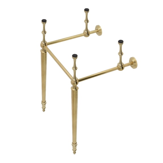 Kingston Brass VPB30167 Edwardian 16" Wide X 30" High Console Stand - Brass