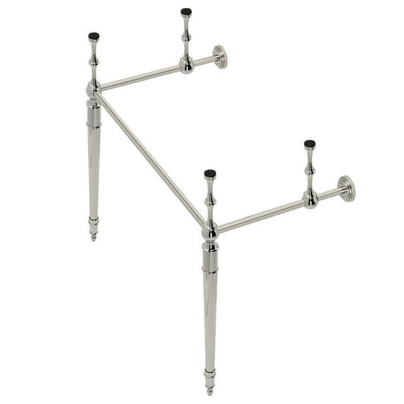 Kingston Brass VPB33286 Brass Console Sink Legs in Polished Nickel
