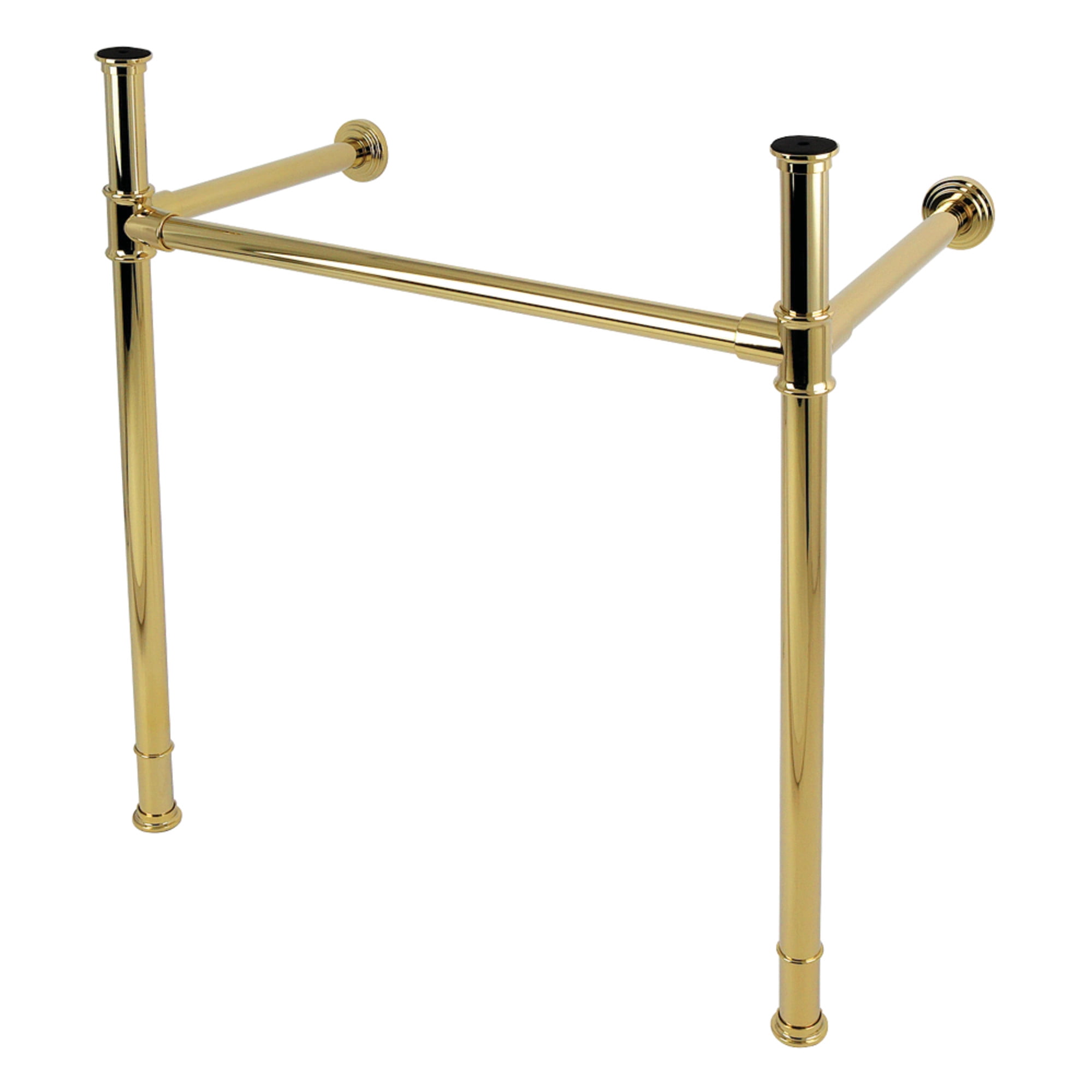 Kingston Brass VPB34282 Stainless Steel Console Sink Legs, Polished Brass