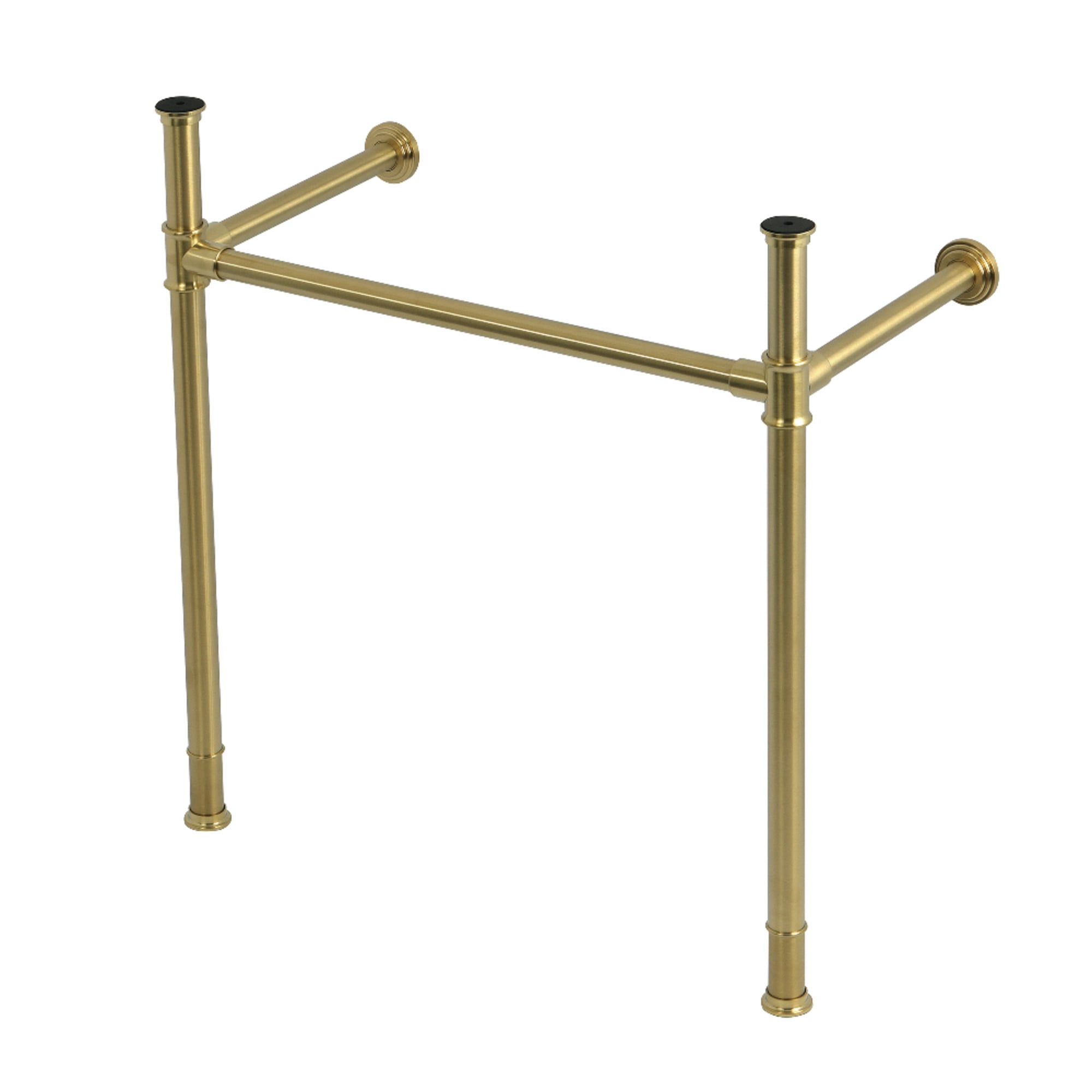 Kingston Brass VPB34287 Stainless Steel Console Sink Legs, Brushed Brass