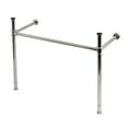 thumbnail image 1 of Kingston Brass VPB34411 Stainless Steel Console Sink Legs, Polished Chrome, 1 of 4