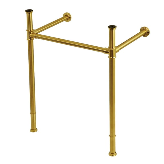 Kingston Brass VPB36257 Stainless Steel Console Sink Legs, Brushed Brass