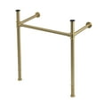 thumbnail image 1 of Kingston Brass VPB36287 Stainless Steel Console Sink Legs, Brushed Brass, 1 of 4