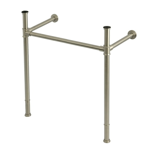 Kingston Brass VPB36288 Stainless Steel Console Sink Legs, Brushed Nickel