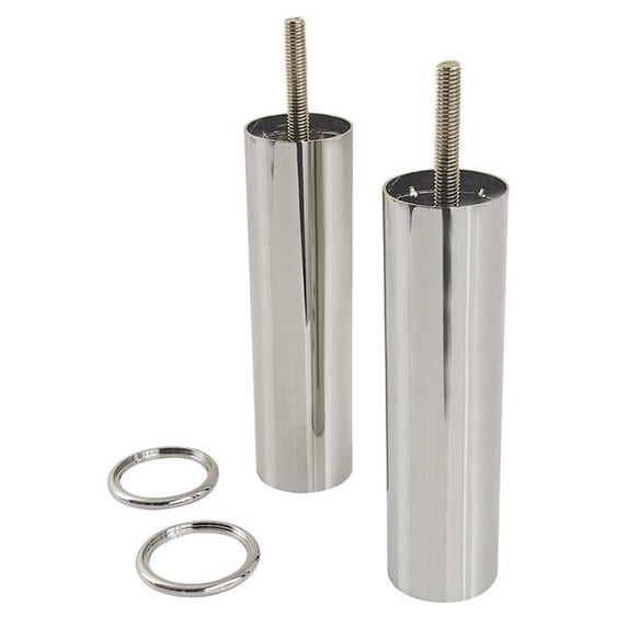 Kingston Brass VPBL514886 Extension Leg, Polished Nickel