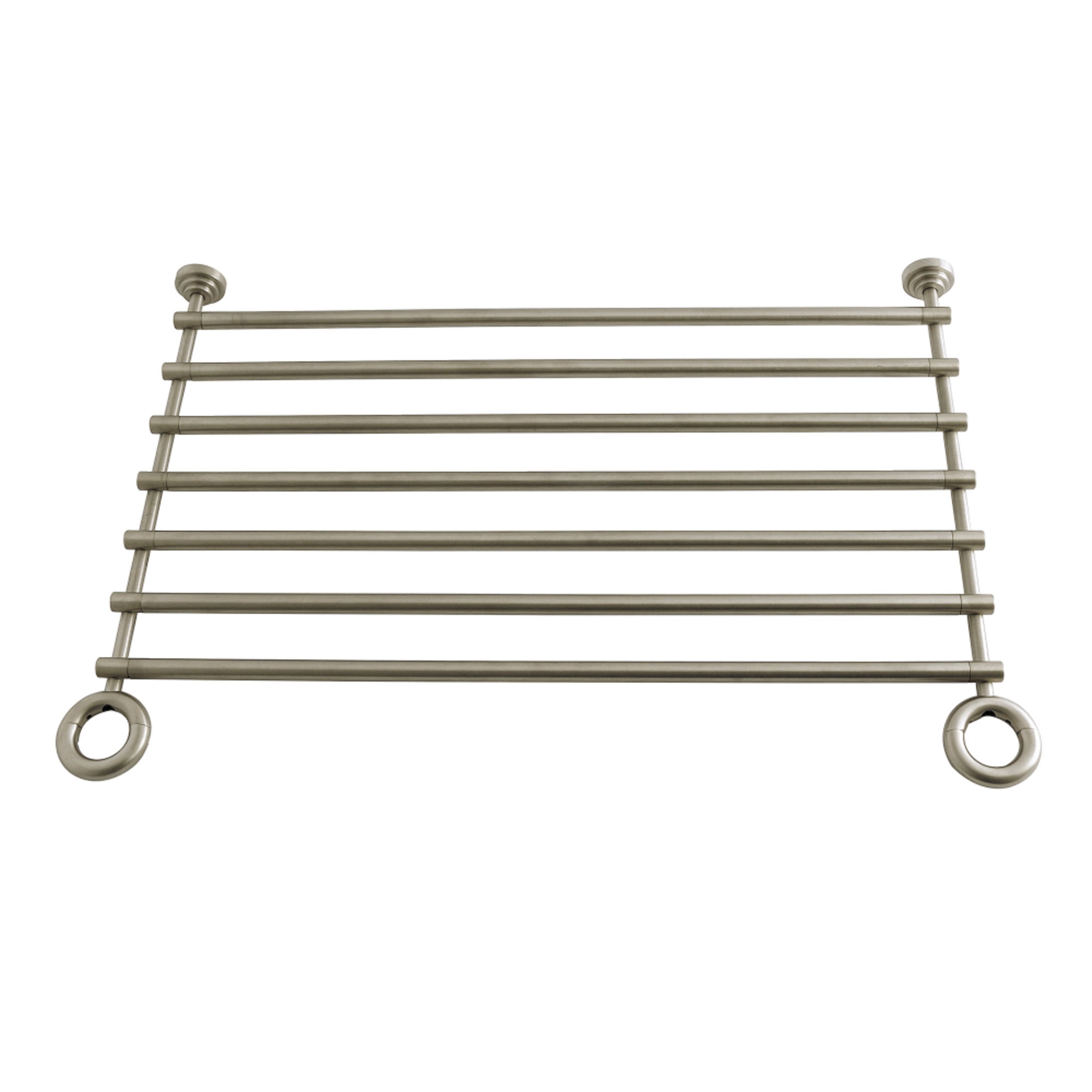 Kingston Brass VPBSB25168 Fauceture Console Leg Storage Shelf for VPB3308x Series, Brushed Nickel
