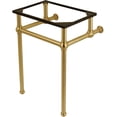thumbnail image 1 of Kingston Brass Vbh282033 Templeton 24" Brass Wall Mounted Console Legs - Brass, 1 of 7