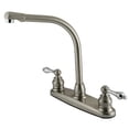 thumbnail image 1 of Kingston Brass Victorian High Arch Centerset Double Handle Kitchen Faucet, 1 of 7