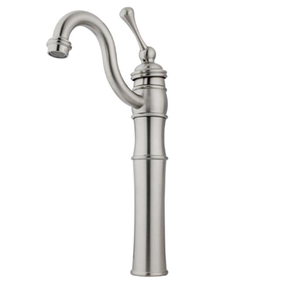 Kingston Brass KB3428BL Vessel Sink Faucet, Brushed Nickel