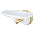 thumbnail image 1 of Kingston Brass BA1116PB Toothbrush and Tumbler Holder in Polished Brass, 1 of 3