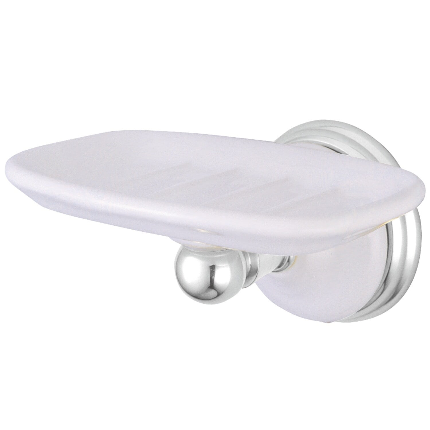 Victorian Polished Chrome Wall Mount Soap Dish Holder