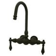 thumbnail image 1 of Wall-Mount Clawfoot Tub Faucet, Oil Rubbed Bronze, Tub Wall Mount, 1 of 1