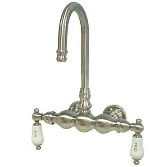 Kingston Brass CC3T8 3-38" Wall Mount Tub Filler CC3T8