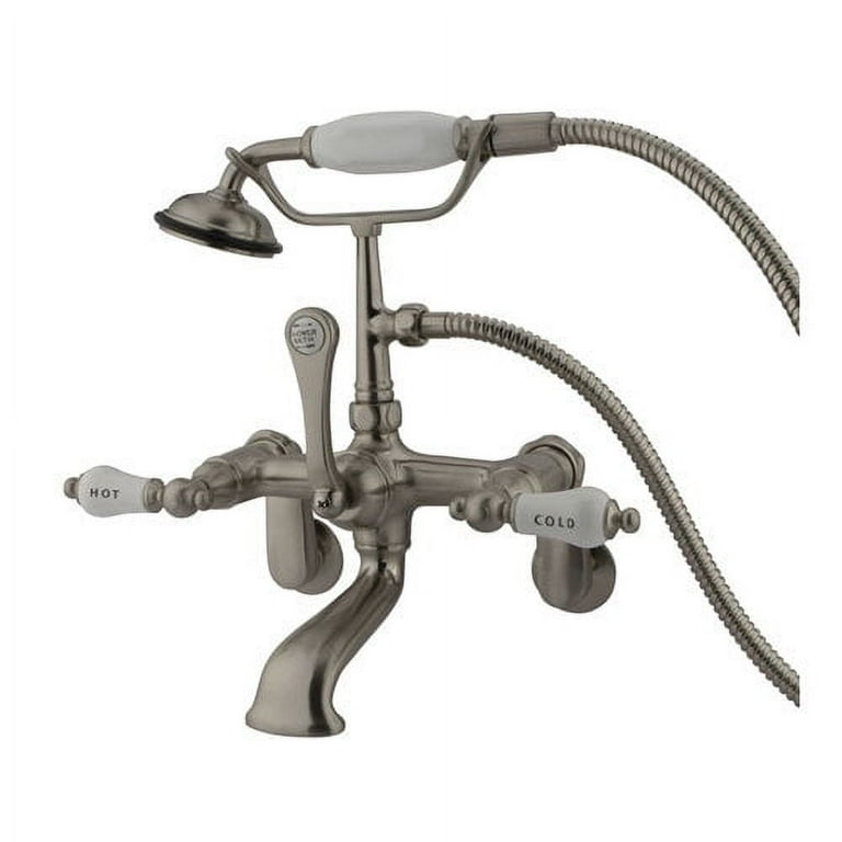 Vintage clawfoot tub outlet faucet
