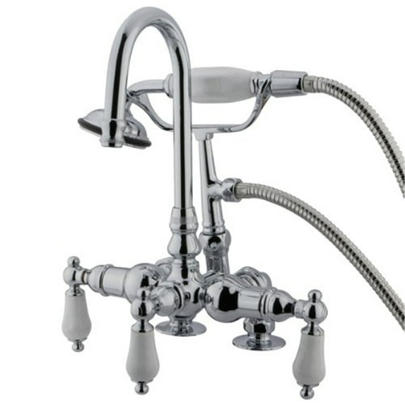 Kingston Brass CC16T1 3-38" Deck Mount Tub Filler CC16T1