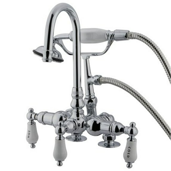 Kingston Brass CC17T8 3-38" Deck Mount Tub Filler CC17T8