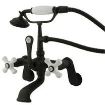 Kingston Brass CC59T5 Adjustable Center Wall Mount Tub CC59T5