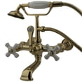thumbnail image 1 of Kingston Brass CC549T2 7" Wall Mount Tub Filler,w/Ha CC549T2, 1 of 2