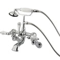 thumbnail image 1 of Kingston Brass Vintage Adjustable 3-3/8 - 10 Center Wall Mount Clawfoot Tub Fill, 1 of 4