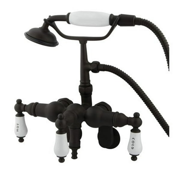 Kingston Brass CC423T5 Adjustable Center Wall Mount Tub CC423T5