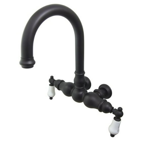 Kingston Brass CC3003T5 Vintage 3-3/8 Wall Mount Clawfoot Tub Filler