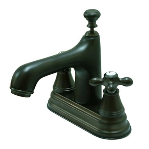 Kingston Brass Vintage Two Handle 4" Centerset Lavatory Faucet with Brass Pop-up