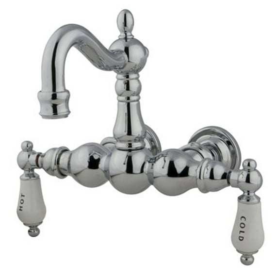 Kingston Brass CC1003T8 3-38" Wall Mount Tub Filler CC1003T8