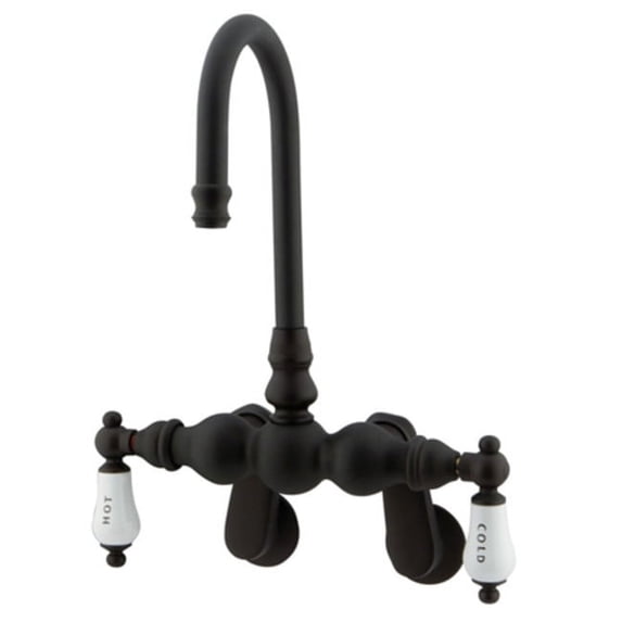 Kingston Brass CC85T5 Wall Mount Clawfoot Tub Filler