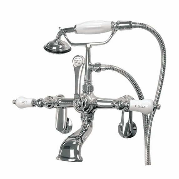 Kingston Brass CC54T1 Adjustable Center Wall Mount Tub CC54T1