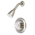 thumbnail image 1 of Kingston Brass KB538SO 7.75 in. Heavy Duty Shower, Brushed Nickel, 1 of 6