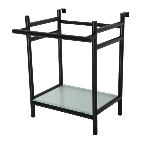 Kingston Brass VPB2216300 Sheridan 24" Bathroom Console Only - Black