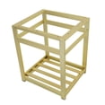 thumbnail image 1 of Kingston Brass VSP2522A7 25" Wide X 30" High Console Stand - Brass, 1 of 7