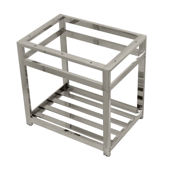 Kingston Brass VSP3122A6 31" Wide X 30" High Console Stand - Nickel