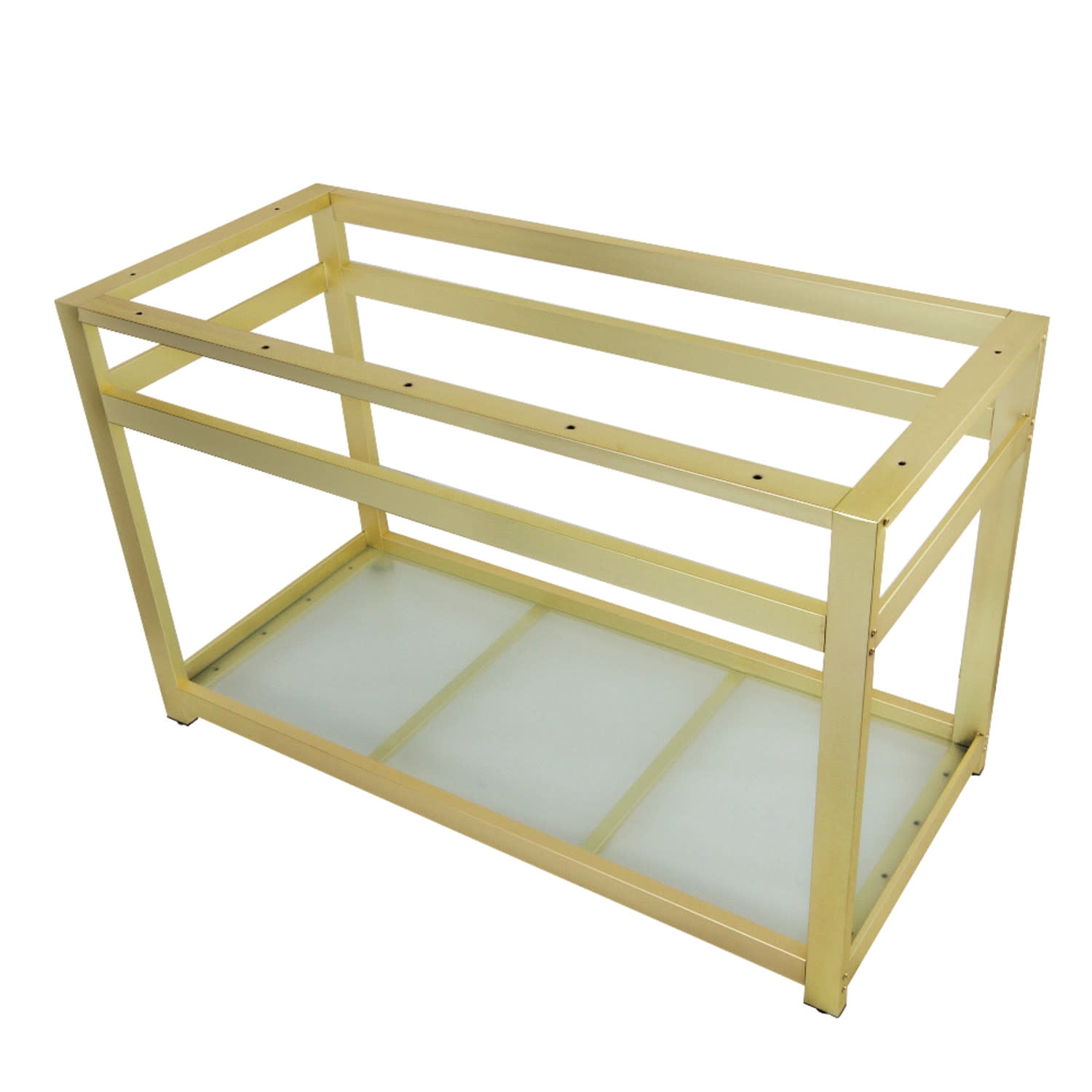 Kingston Brass VSP4922B7 49" Wide X 30" High Console Stand - Brass