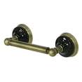 thumbnail image 1 of Kingston Brass BA9118AB Water Onyx Toilet Paper Holder, Antique Brass, 1 of 3