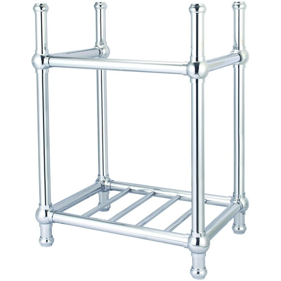 Kingston Brass Xbh231733 Franklin 24-1/2" Console Legs - Chrome