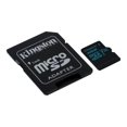 thumbnail image 1 of Kingston Canvas Go! - Flash memory card (SD adapter included) - 32 GB - Video Class V30 / UHS-I U3 / Class10 - microSDHC UHS-I, 1 of 3