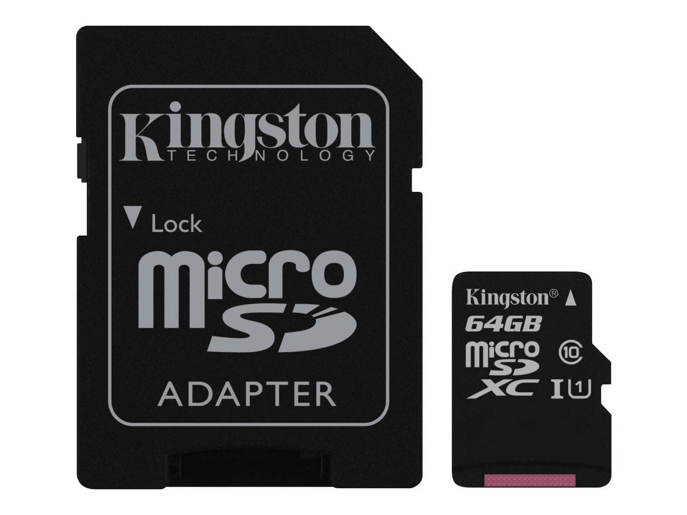 Kingston Canvas Select 64 GB Class 10/UHS-I (U1) microSDXC