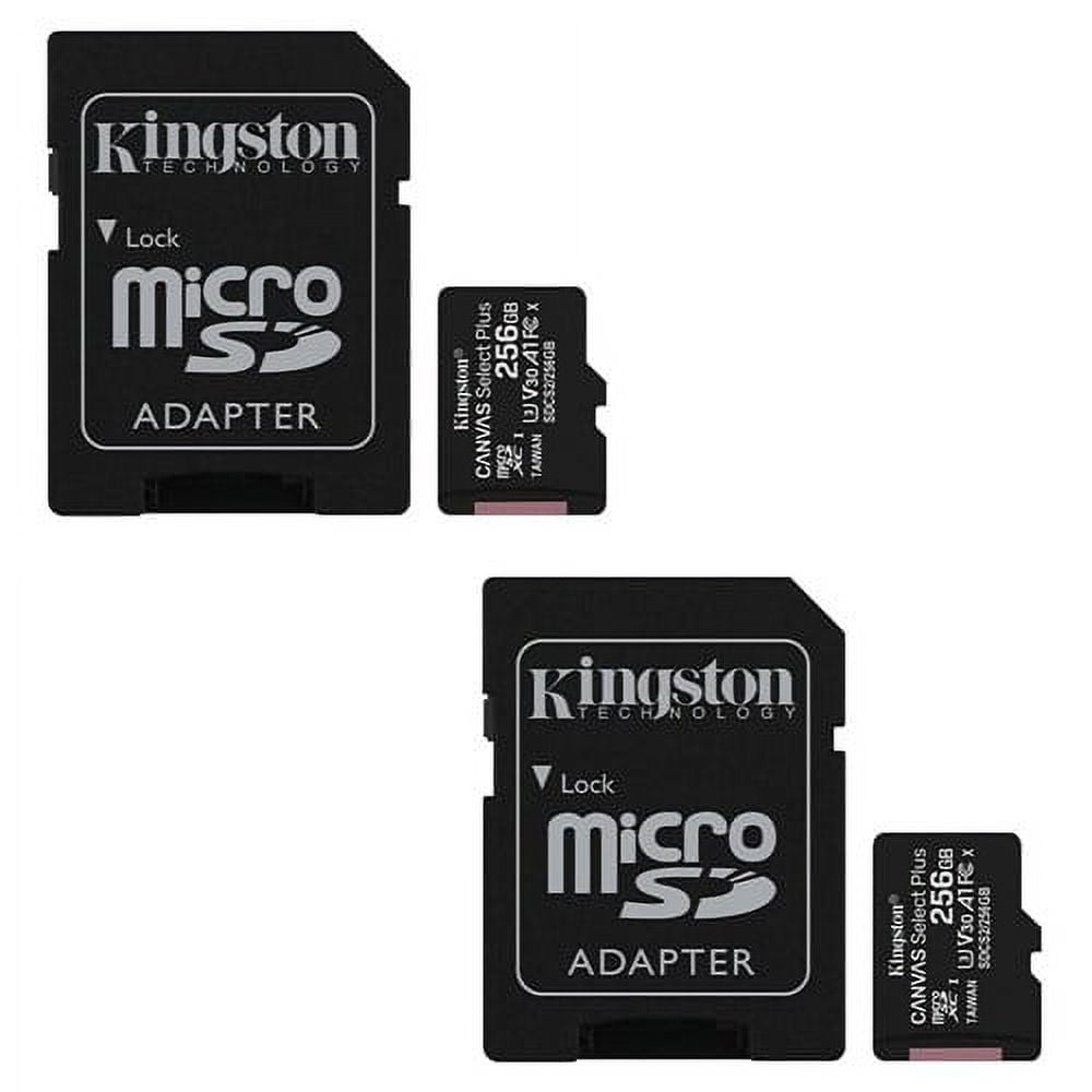 Kingston 512GB Canvas Select Plus UHS-I microSDXC Memory Card with SD  Adapter