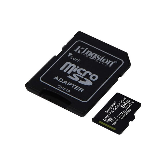 Kingston Canvas Select Plus MicroSD Card - 64GB