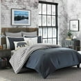 thumbnail image 1 of Kingston Charcoal Comforter Set by Eddie Bauer, 1 of 4